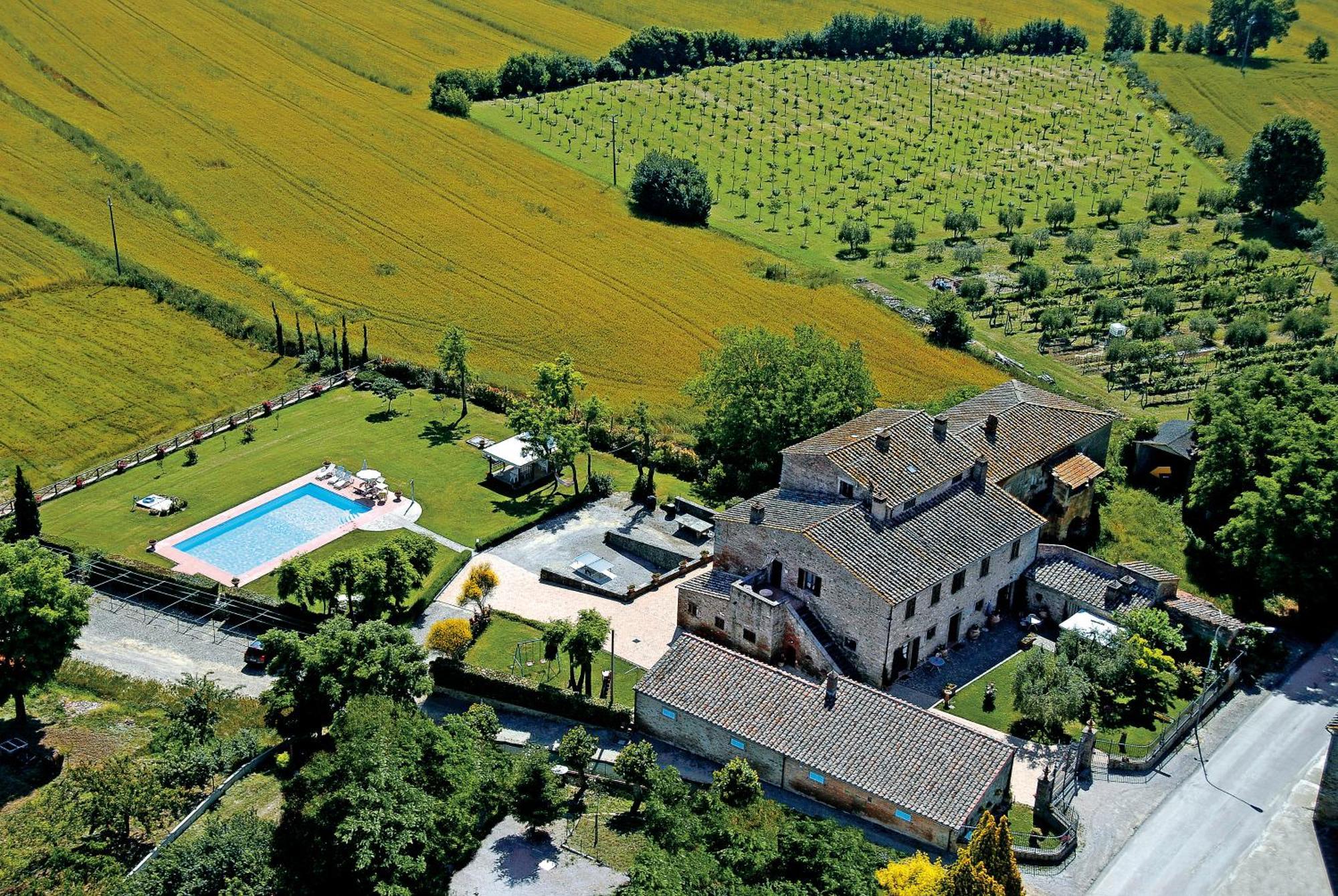 Fattoria Le Giare Agriturismo Villa Cortona Eksteriør billede